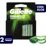 REPUES. GILLETTE MACH3 SENSIT 2 UNID
