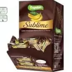 caixa banana coberto chocolate