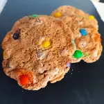 galletas de m&m's