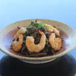 114. Shimeji com Camarão