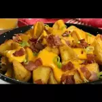 Papas sazonadas.