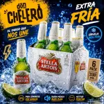 SIX STELLA ARTOIS 330 ML. BOTELLITA