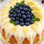 Bolo blueberry -Sem lactose