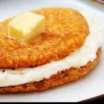 Cachapa de queso de mano