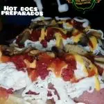 3 Hot Dogs preparados