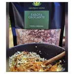 Farofa amêndoas e cebola caramelizad