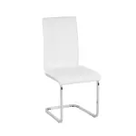 Pack x 4 Silla Luo Eco-cuero Blanco