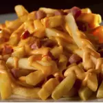 FRITAS C/ QUEIJO E BACON