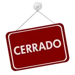 Cierre establecimiento al publico