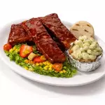 COSTILLAS A LA BBQ