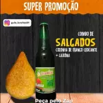 Coxinha(G) + cajuína 330ml