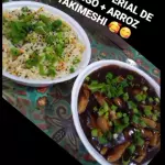 BATATA IMPERIAL DE FRANGO+YAKIMESHI