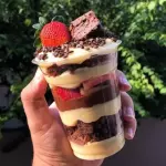BROWNIE Copo da felicidade