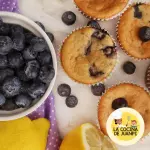 Muffins Blueberries & lemon