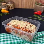 Espaguete  com Calabresa e Bacon