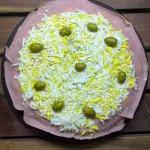 Pizza de Jamón y Huevo