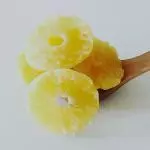 Piña en rodaja baja en azucar