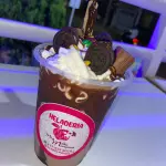 malteada de chocolate