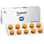 VERAPAMILO 120MG 30 TABLETAS