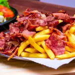Batata bacon e queijo