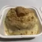 Mini vulcao - Paçoca