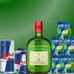 COMBO BUCHANANS 1L + REDBULL