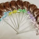 Pirulito de chocolate simples