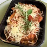 Espaguete à Parmegiana