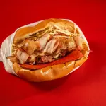 hot dog com Bacon