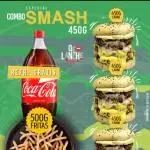 Combo Família Smash 450g