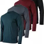 Camiseta Dry Fit manga larga 1-5 pza