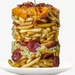 Torre com calabresa