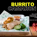 Burrito especial de camarón