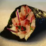 Temaki de ceviche