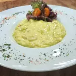 Risotto de Crevettes au Safran