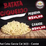 Batata frita com queijo 🍟