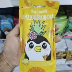 Jugo sobre piña