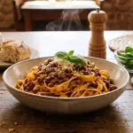 FETUCCINI A LA BOLOÑESA