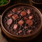 Caldo de feijão preto