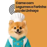 Carne e frango com Legumes e Linhaça