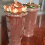 Michelada con Camarón