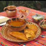 Consome con tacos🥣🌮