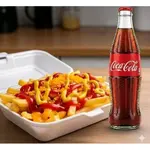 Batata frita com Coca-Cola 200ml