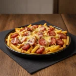 Batata frita com Calabresa e mussarela
