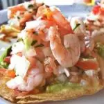 TOSTADA DE CAMARÓN