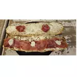 jamon serrano x2 con queso crema
