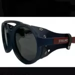 Gafas azul índigo/cafe Mica Gris