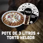 3 Lts + torta helada