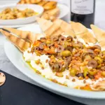 Labne con Aceitunas