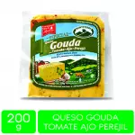 Gouda Cheese Garlic Tomato Parsley